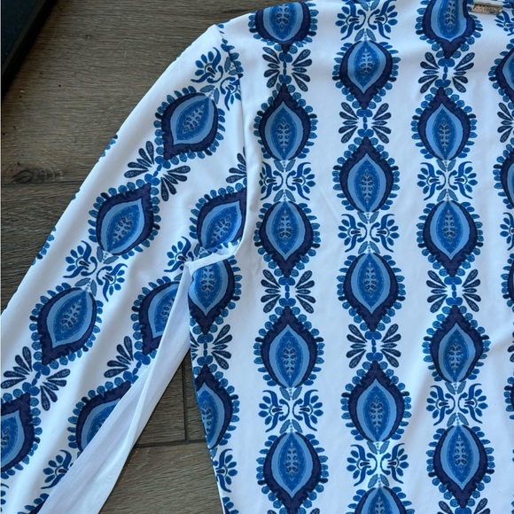 Long sleeve performance zip top - Picture 4 of 13